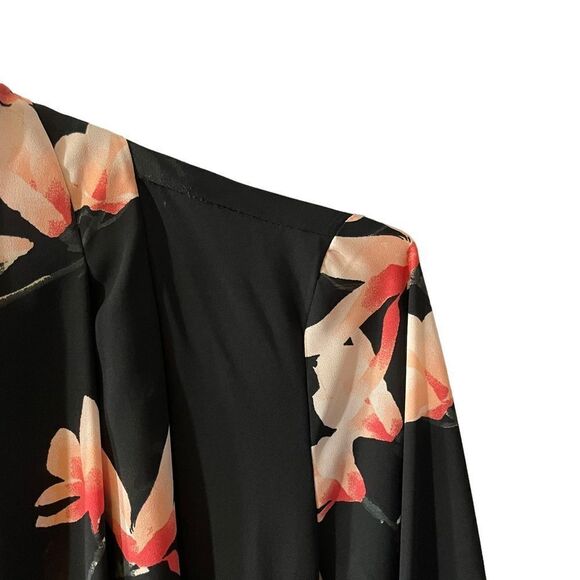 Aritzia Babaton Lian Peony Print Robe Size XXS - Picture 2 of 10